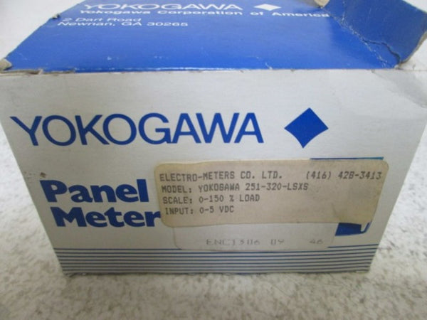 YOKOGAWA 251-320 LSXS PANEL METER NSMP