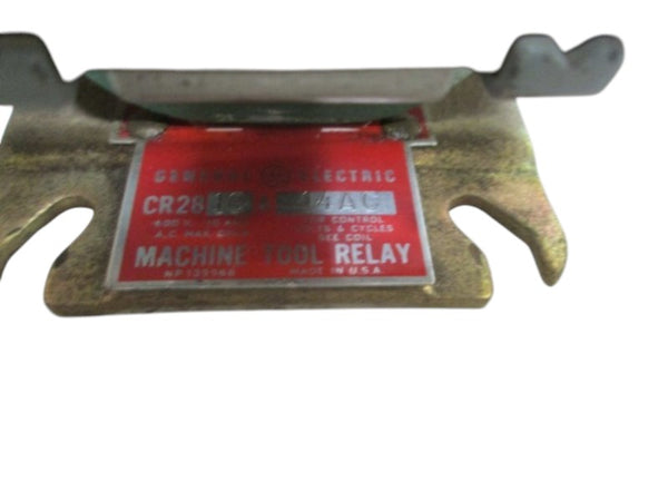 GENERAL ELECTRIC CR2810-14AC MACHINE TOOL RELAY UNMP