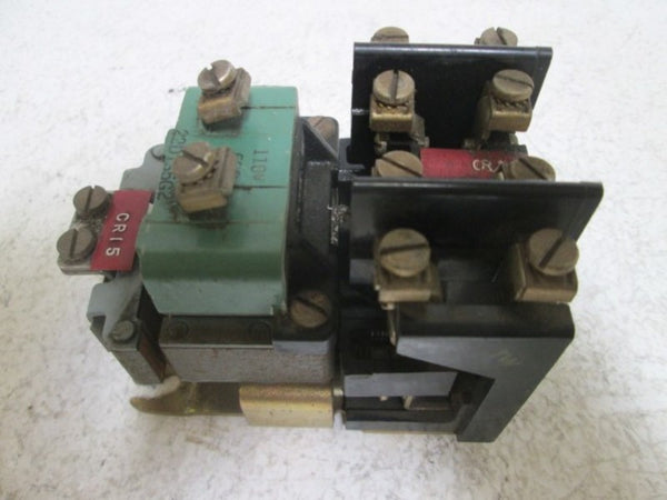 GENERAL ELECTRIC CR2810-14AC MACHINE TOOL RELAY UNMP