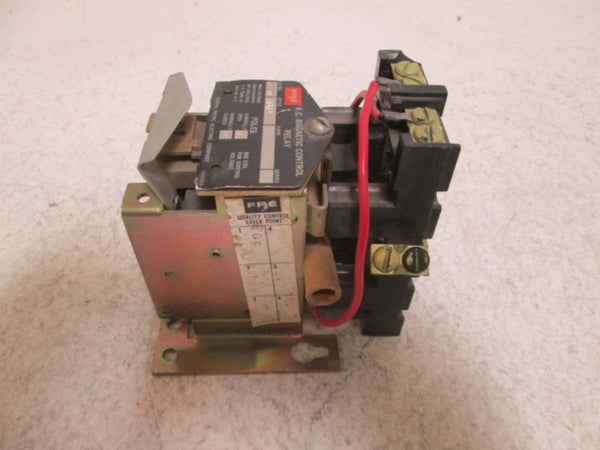 FPE 4950-AU10 MAGNETIC CONTROL RELAY UNMP