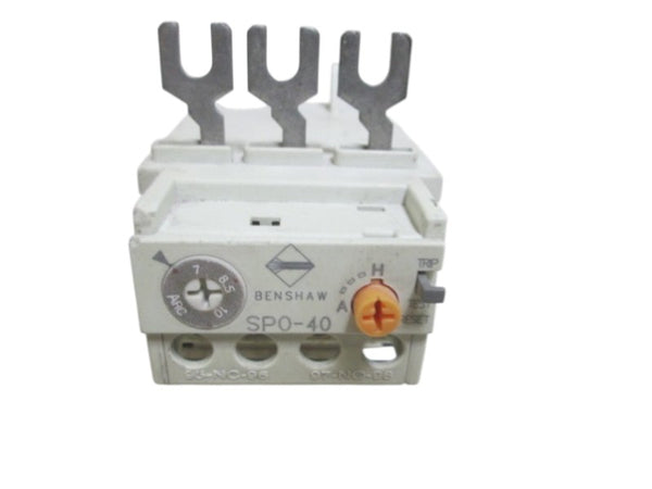 BENSHAW SPO-40 THERMAL OVERLOAD RELAY UNMP