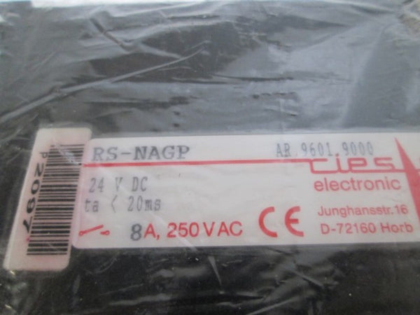TIESE RS-NAGP SAFETY RELAY 24 V DC 8A 250 VAC NSNP