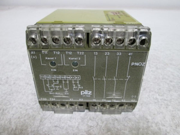 PILZ PNOZ24VDC3S10 SAFETY RELAY 24 VDC NSMP