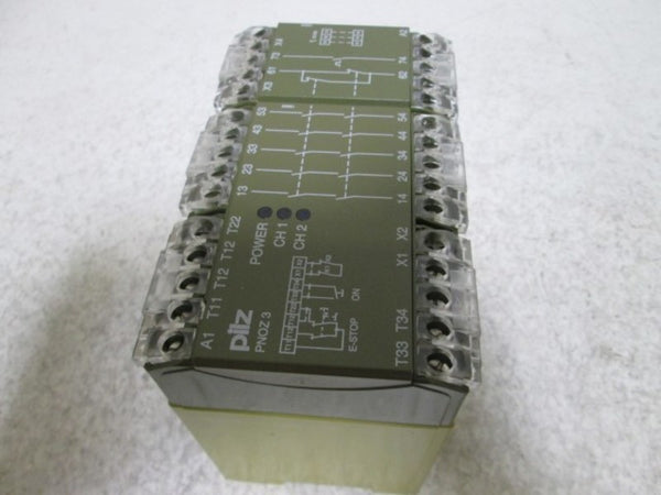 PILZ PNOZ/324VDC5S1O1W SAFETY RELAY 24 VDC 240/400VAC NSMP