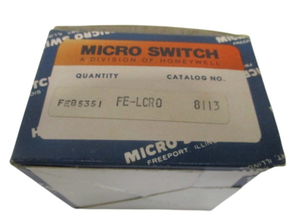 MICRO SWITCH FE-LCR0 RELAY SOCKET 8 PIN NSMP