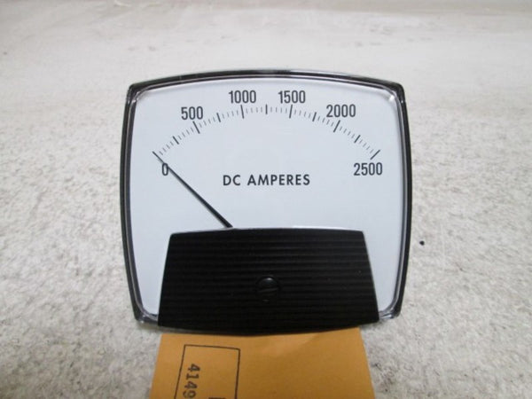 YOKOGAWA 250-400-FAXS PANEL METER 0-2500 DC AMPERES NSMP