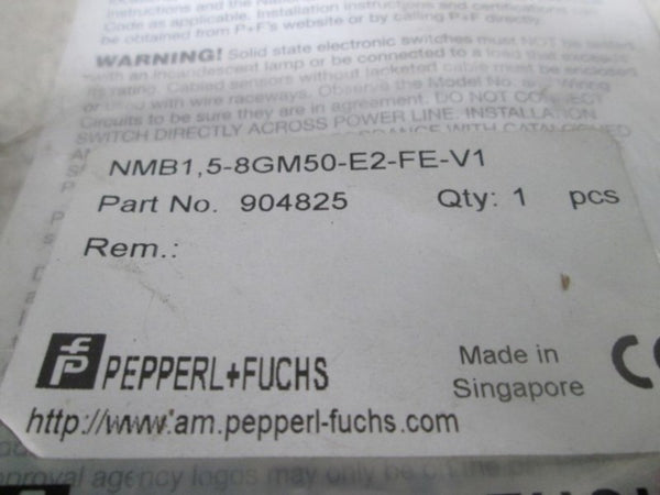 PEPPERL+FUCHS NMB1,5-8GM50-E2-FE-V1 NSMP