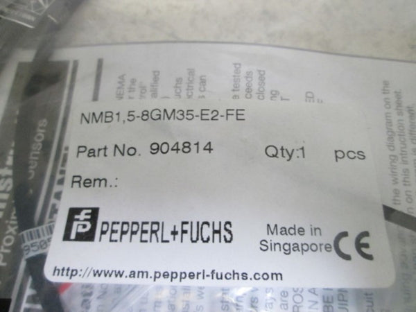 PEPPERL+FUCHS NMB1,5-8GM35-E2-FE INDICTOVE DC SENSOR NSMP