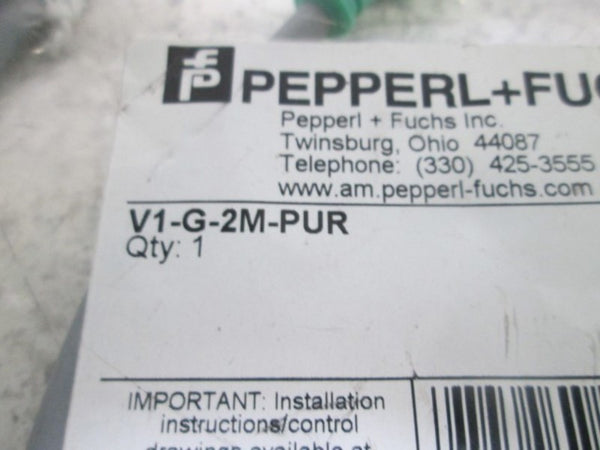 PEPPERL+FUCHS V1-G-2M-PUR QD CABLE & CORDSET NSMP
