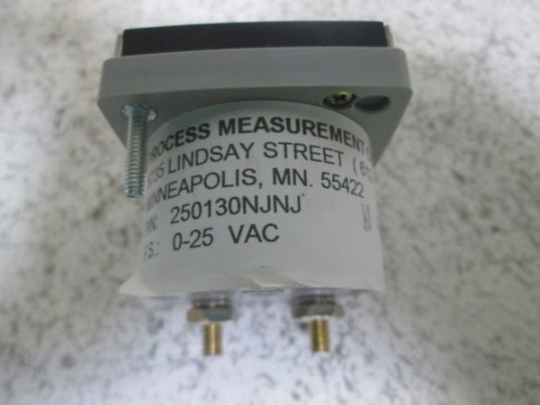YOKOGAWA 250130NJNJ PANEL METER 0-25VAC NSMP