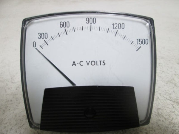 YOKOGAWA 250-444-PZXS PANEL METER 0-1500 AC UNMP