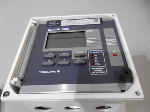 YOKOGAWA EXA SC CONDUCTIVITY MONITOR ANALYZER SC400-C-U-1-EA/PM NSNP