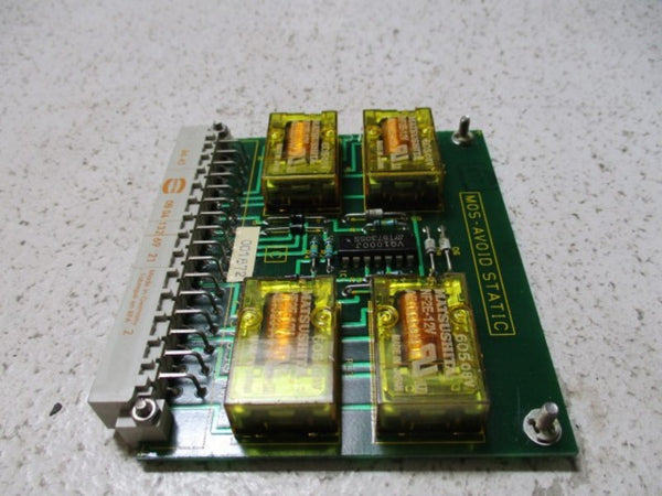 MOS-AVOID STATIC 24570505 RELAY BOARD FOR ALARM  NSNP