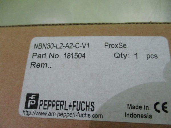 PEPPERL+FUCHS NBN30-L2-A2-C-V1 PROXIMITY SENSOR 181504 NSMP