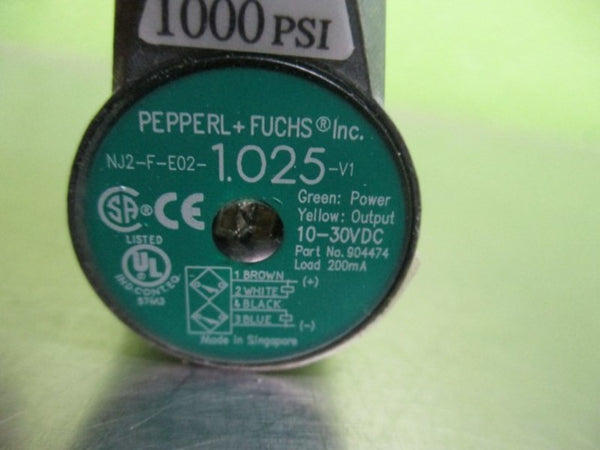 PEPPERL+FUCHS NJ2-F-E02-1.025-V1 POSITION SWITCH 904474 NSMP