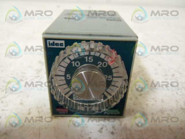 IDEC RTB-CB3NU TIME DELAY RELAY 0-30 SECONDS  NSMP