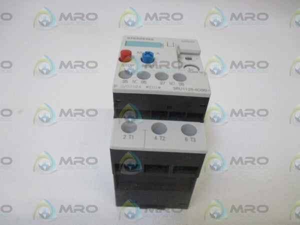SIEMENS 3RU1126-4BD0 OVERLOAD RELAY 20-25A  UNMP