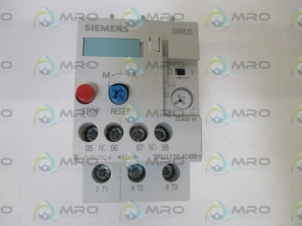 SIEMENS 3RU1126-4BD0 OVERLOAD RELAY 20-25A  UNMP