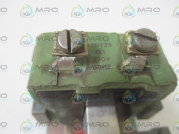 GENERAL ELECTRIC CR2810A14DE MACHINE TOOL RELAY 230V UNMP