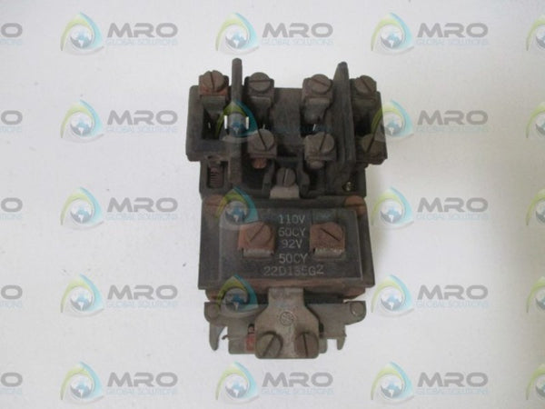 GENERAL ELECTRIC CR2810A14AJ MACHINE TOOL RELAY 110V Z UNMP