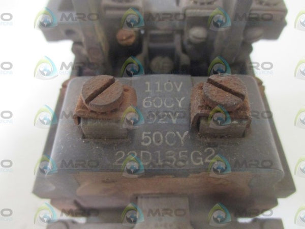 GENERAL ELECTRIC CR2810A14AJ MACHINE TOOL RELAY 110V Z UNMP