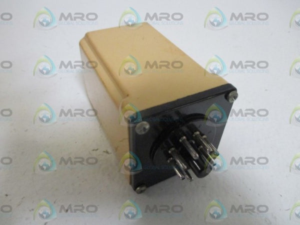 AGASTAT SSC12AAA TIMING RELAY .1-3S 120VAC/DC UNMP