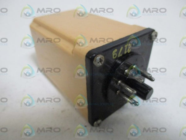 AGASTAT SSC12AGA TIMING RELAY 10-300S 120VAC UNMP