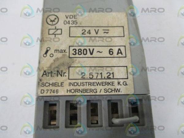 SCHIELE 2.571.21 RELAY  UNMP