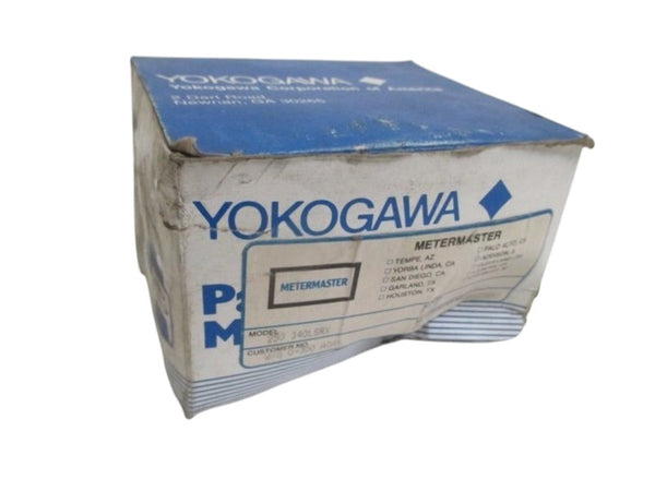 YOKOGAWA 250 340LSRX PANEL METER 0-300 A-C AMPERES NSMP