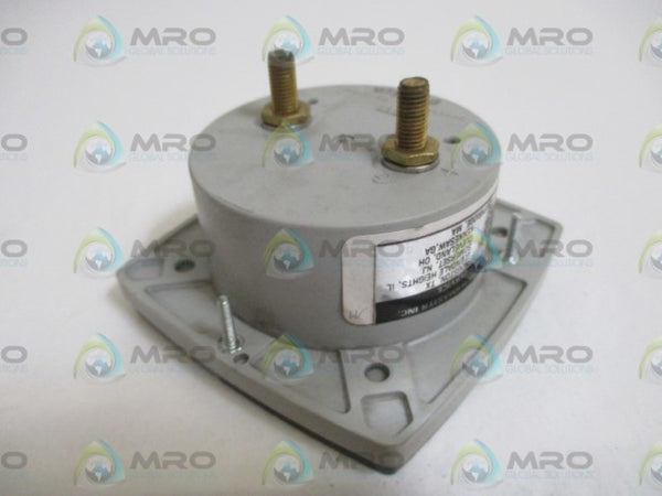 YOKOGAWA 250 340LSRX PANEL METER 0-300 A-C AMPERES NSMP