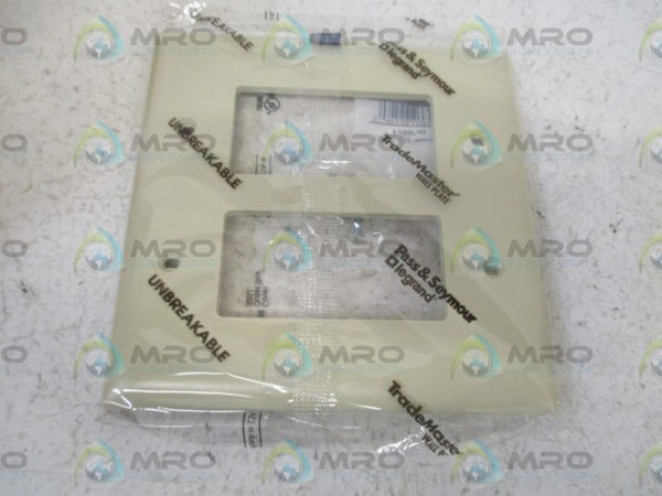 LOT OF 15 PASS & SEYMOUR TPJ262-I WALL PLATE NSMP