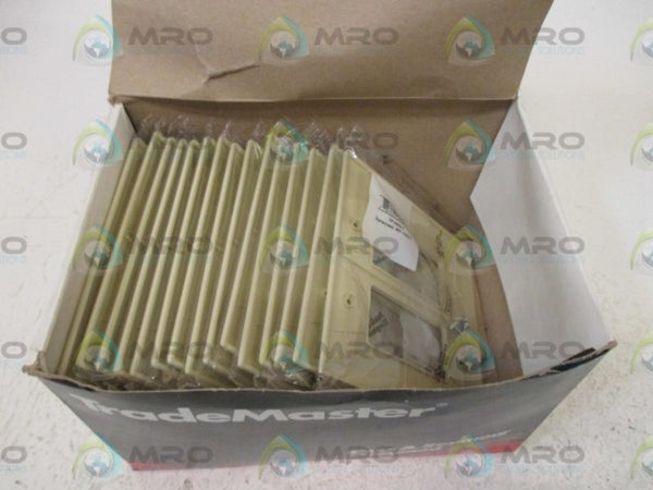 LOT OF 15 PASS & SEYMOUR TPJ262-I WALL PLATE NSMP