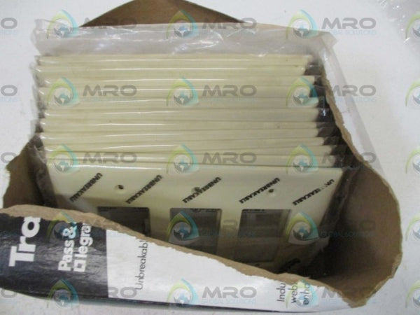 LOT OF 14 PASS & SEYMOUR TPJ263-I WALL PLATE(BOX AS PICTURED)NSMP