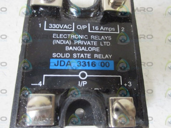 ELECTRONIC RELAY JDA 3316 00 SOLID STATE RELAY NSNP