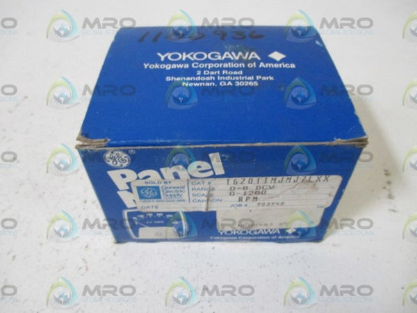 YOKOGAWA 162011MJMJ7LXX PANEL METET 0-1200 NSMP