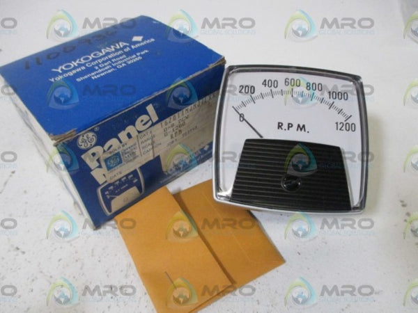 YOKOGAWA 162011MJMJ7LXX PANEL METET 0-1200 NSMP