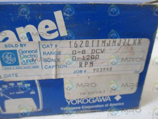 YOKOGAWA 162011MJMJ7LXX PANEL METET 0-1200 NSMP