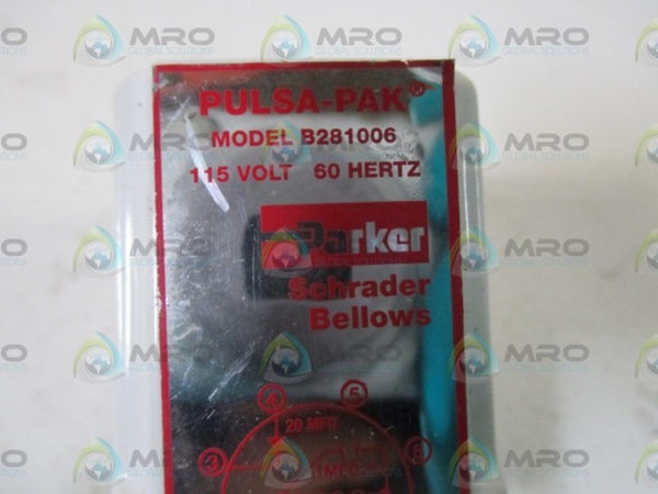 PARKER B281006 RELAY PULSA-PAK UNMP