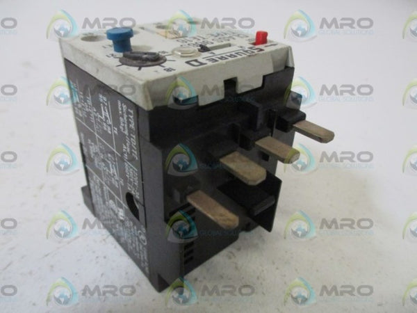 SQUARE D 9065-TE16 OVERLOAD RELAY UNMP