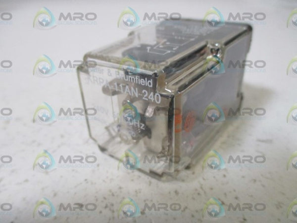 POTTER & BRUMFIELD KRPA-11AN-240 RELAY NSNP IN A BOX