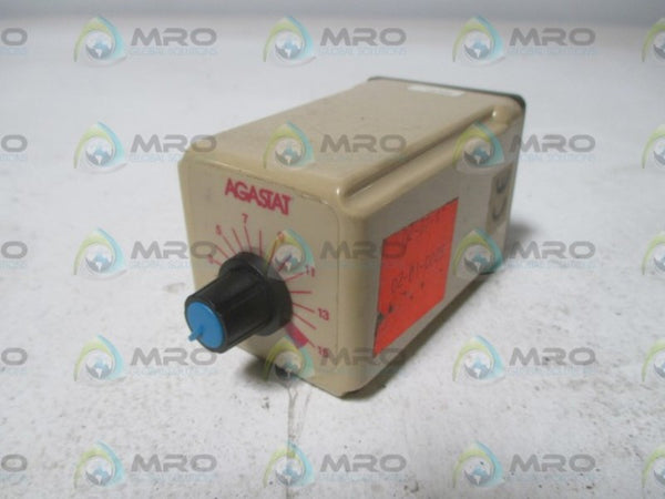 AGASTAT SCBRX022XXBBXA TIMING RELAY 240VAC .5-15S UNMP
