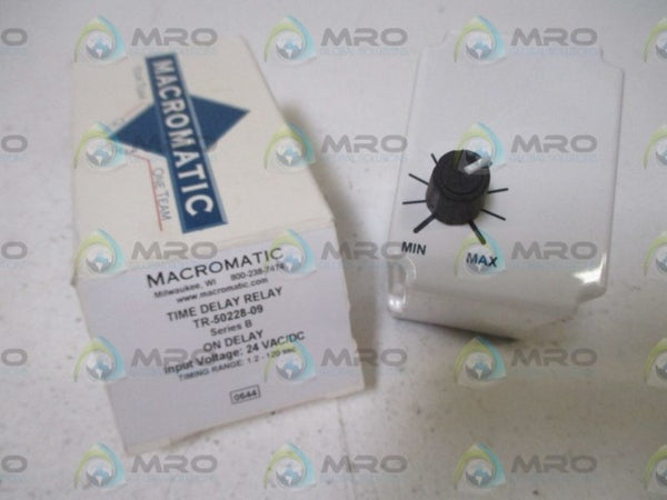 MACROMATIC TR-50228-09 TIME DELAY RELAY NSMP