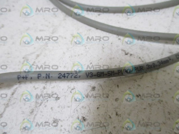 PEPPERL+FUCHS V3-GM-5M-PUR (24772) CABLE UNMP