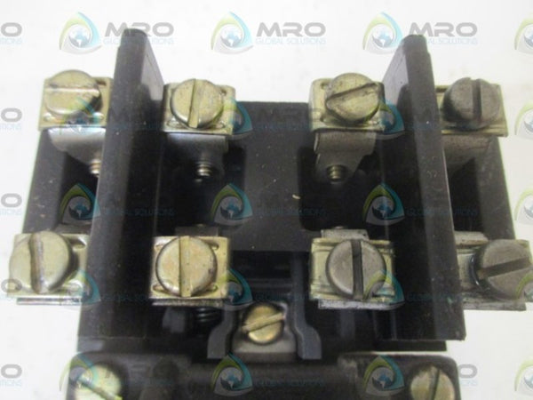 GENERAL ELECTRIC CR2810A14AT MACHINE TOOL RELAY 115V UNMP