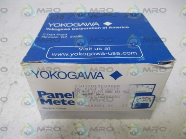 YOKOGAWA 250320LSLS8KDG PANEL METER 0-1000 NSMP
