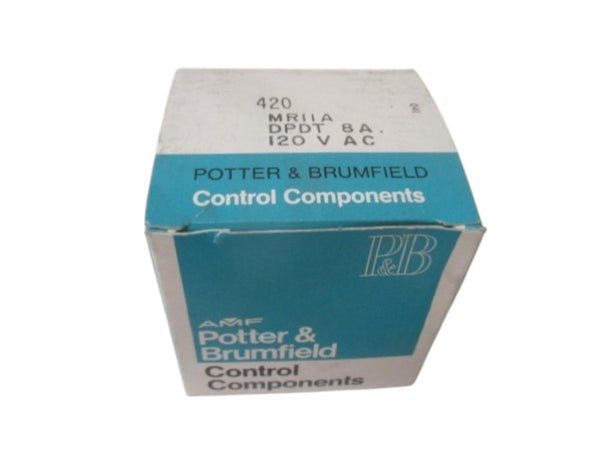 POTTER & BRUMFIELD MRIIA RELAY 120V NSMP