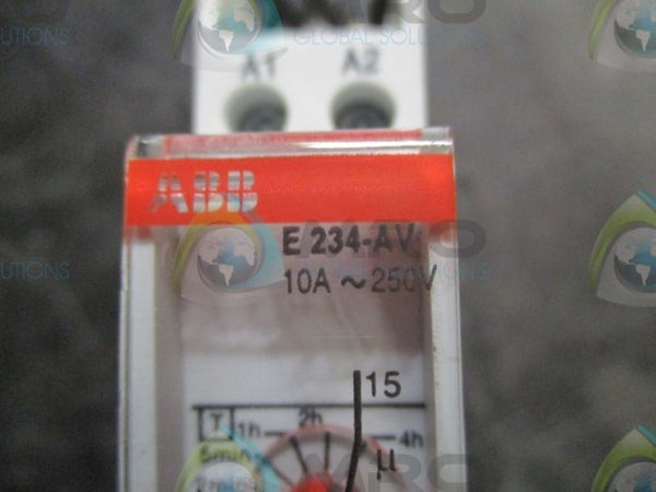 ABB E234-AV TIME DELAY RELAY  UNMP