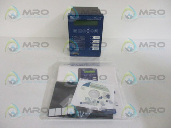 SEL SEL-710 071001ABA9X72850101 MOTOR PROTECTION RELAY  NSMP
