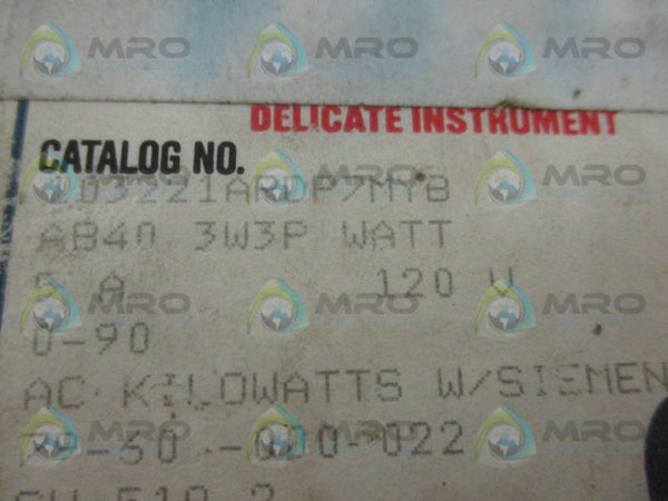 YOKOGAWA 103221ARDP7MYB METER (AS PICTURED) NSMP