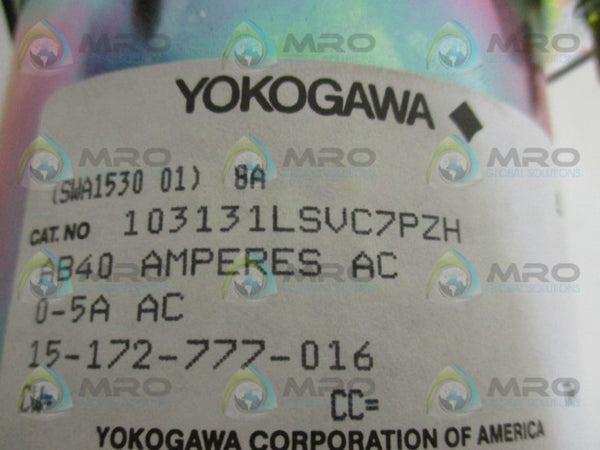 YOKOGAWA 103131LSVC7PZH METER NSMP